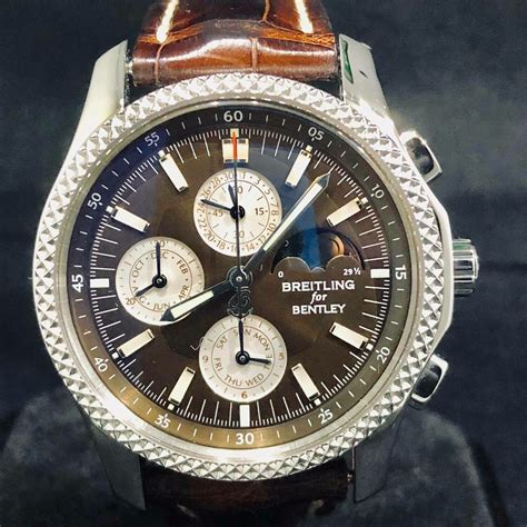 breitling bentley moon phase|Breitling Bentley flying b.